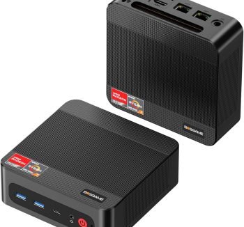 P3 Mini Gaming PC AMD Ryzen 7 7840HS | 32GB DDR5 RAM | 1TB PCIe 4.0 NVMe SSD | Dual Gigabit Ethernet | Triple Display (HDMI/DP/USB-C) | AX210 Wi-Fi 6E | BT 5.2 | Compact Desktop Computer