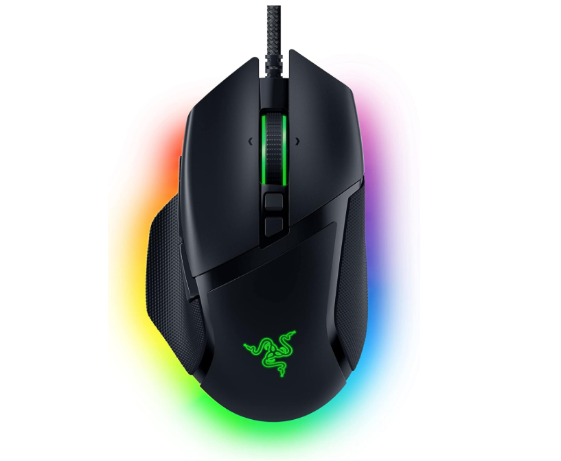 Razer Basilisk V3 Customizable Ergonomic Gaming Mouse: Fastest Gaming Mouse Switch - Chroma RGB Lighting - 26K DPI Optical Sensor