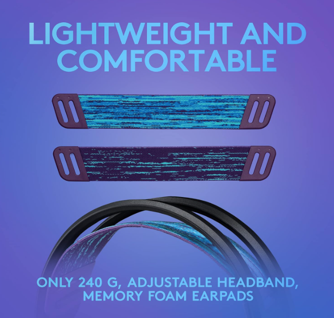 Logitech G335 Wired Gaming Headset, with Flip to Mute Microphone, 3.5mm Audio Jack, Memory Foam Earpads, Lightweight - Black - Image 2